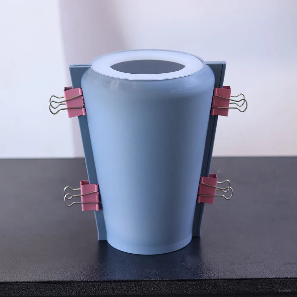 Concrete Vase Silicone Mold Simple Nordic Passenger Ladder