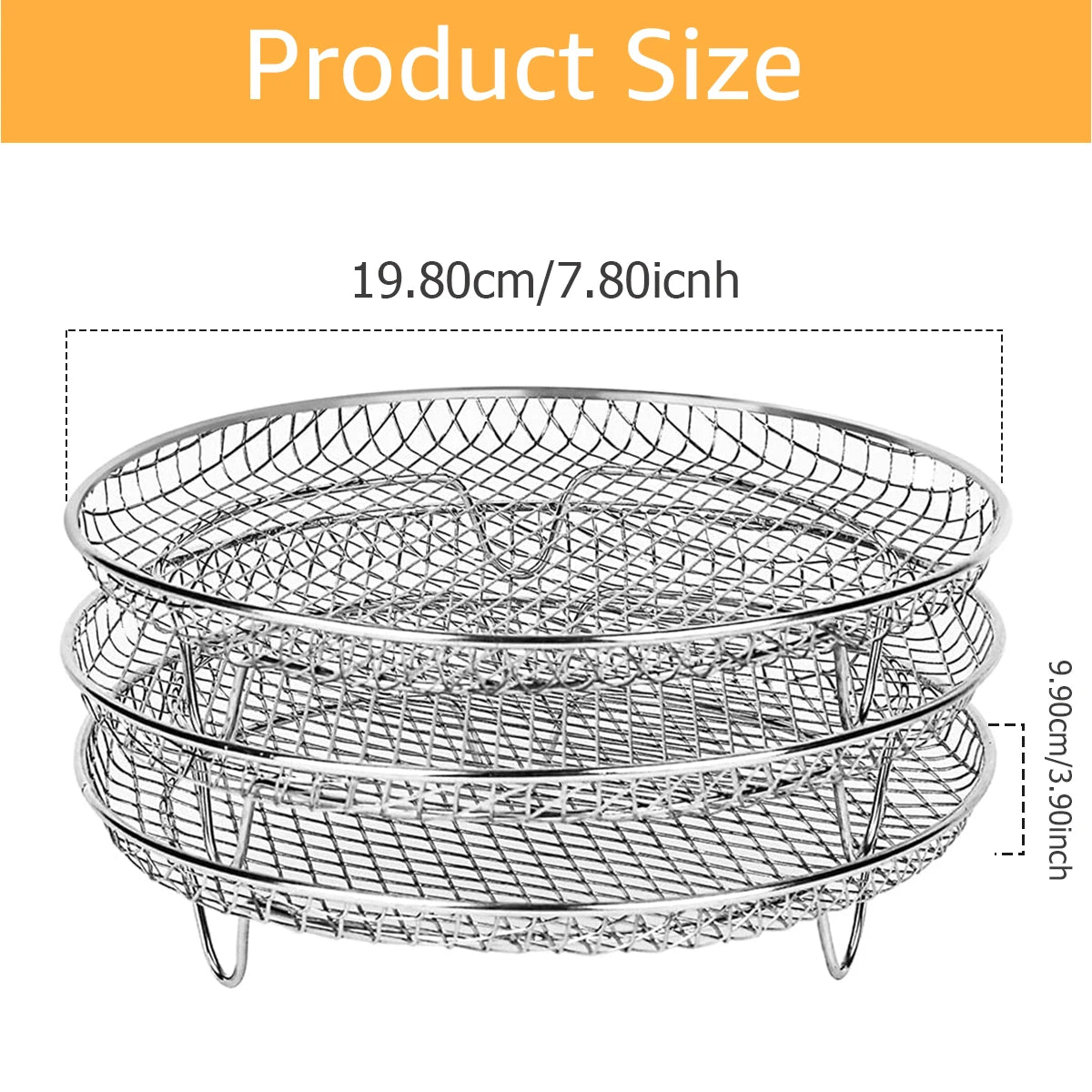 Baking Tray Oil Frying Baking Pan Non-Stick Chips