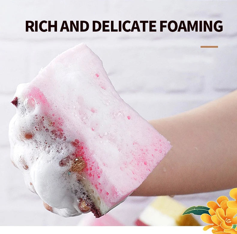 High Density Sponge Cleaning Cloth Dishwashing Cloth Non