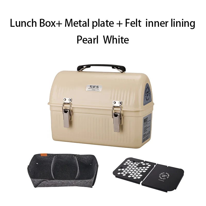 Wellhike Outdoor Lunch Box Metal Table Plate Tactical
