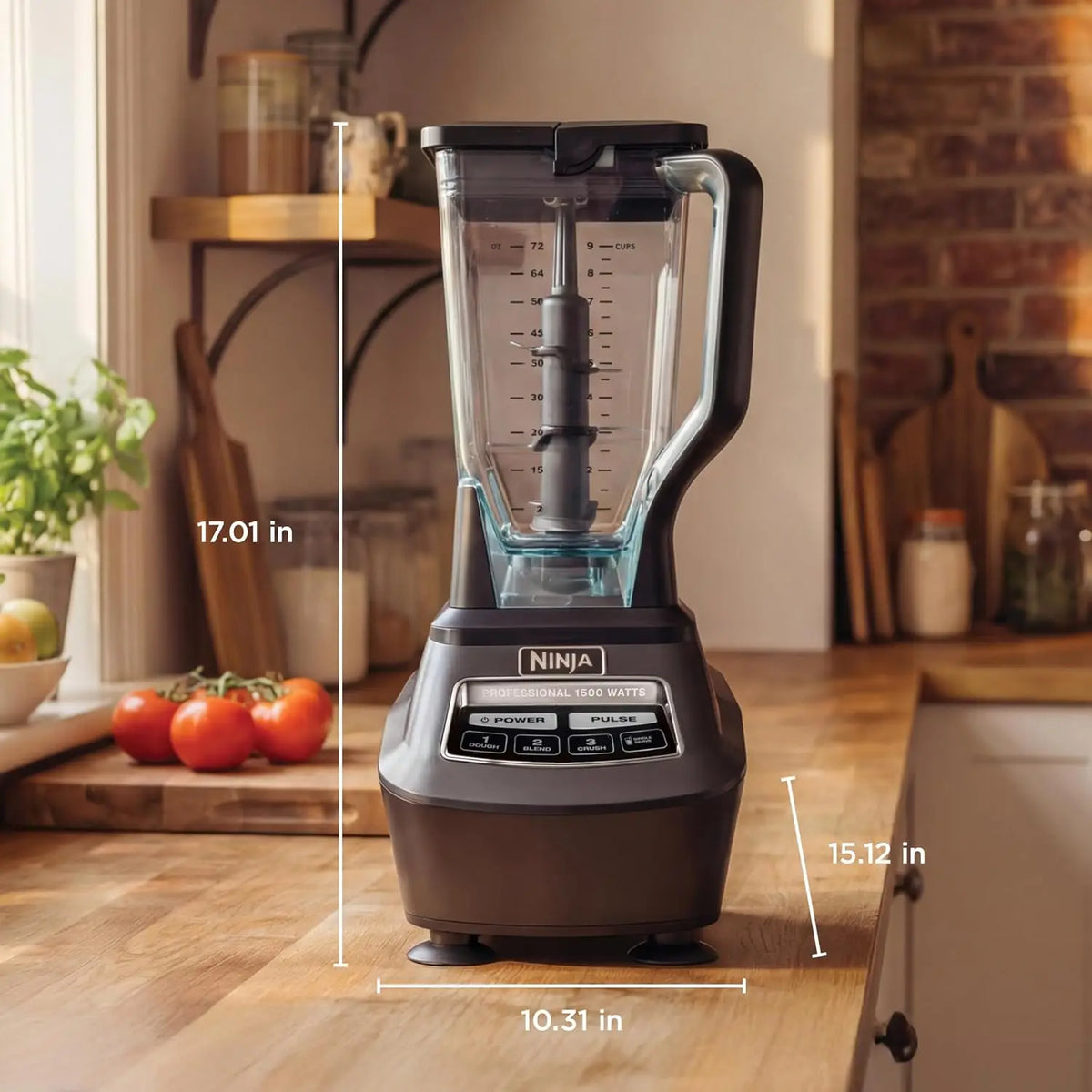 Multi-Functional Food Processor/Blender Making Smoothies