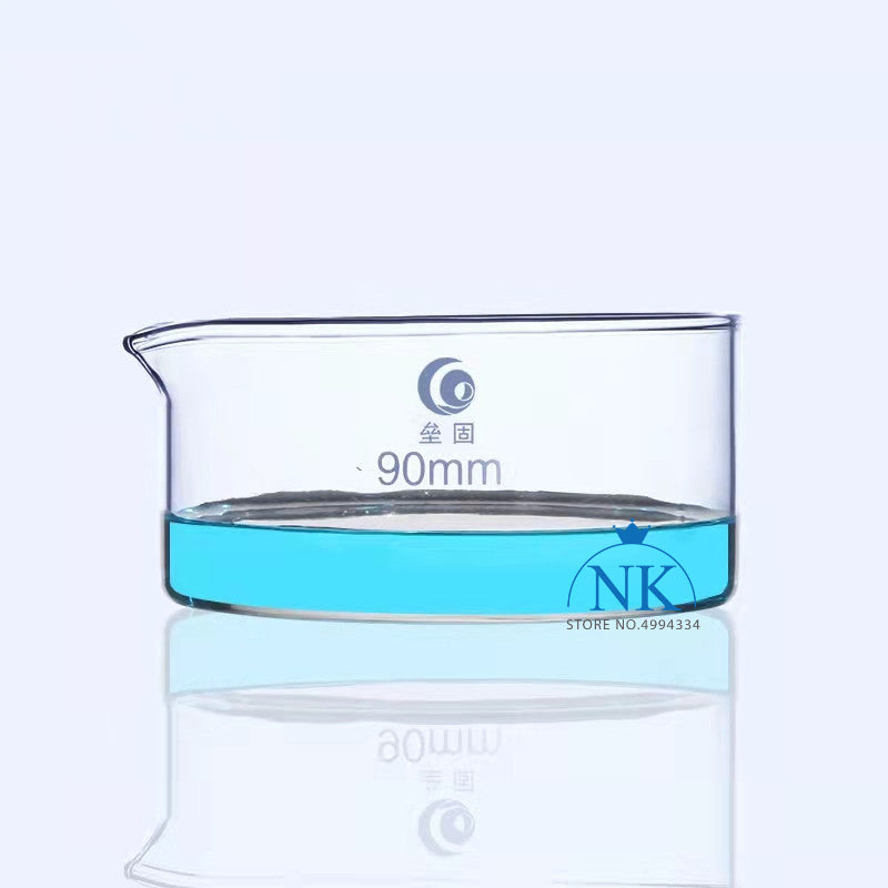 1pc High Borosilicate Glass Crystallizing Dish Circular Dish