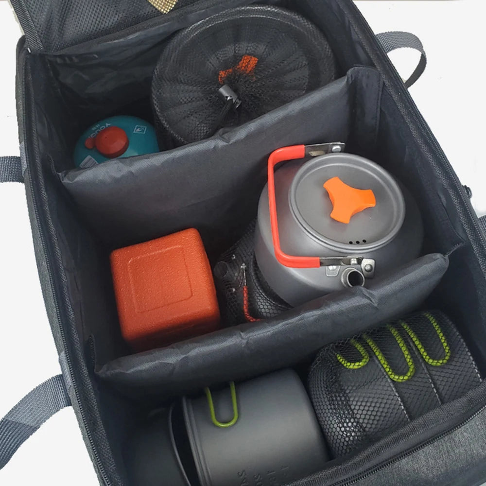 Camping Cookware Bag Cooking Utensils Bag Outdoor Stove