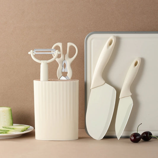 5-Piece Including Small Chopping Knife Scissors Fruit Knife