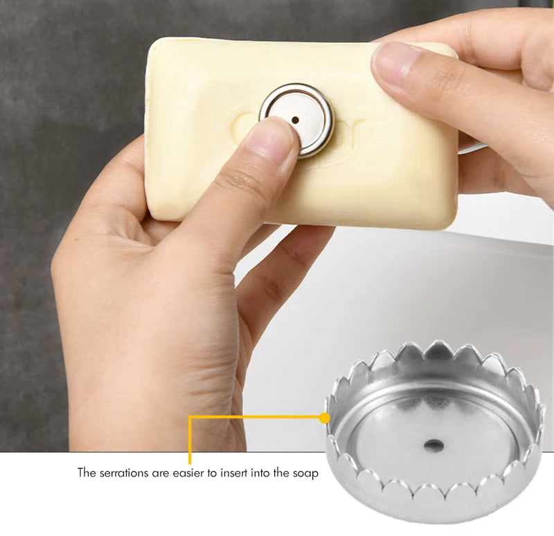 Magnetic Soap Holder Soap Organizer Bathroom Magnet Soap