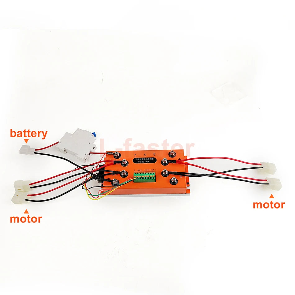 24v Electric 4wd Brushed Controller Wireless Remote Joystick