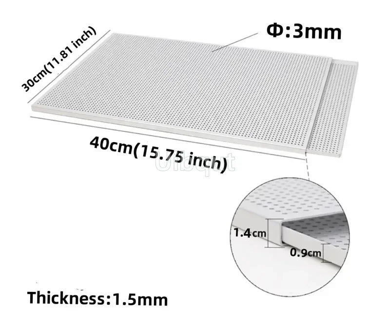 Puff Pastry Baking Tray Rectangle Mille Feuille Pastry