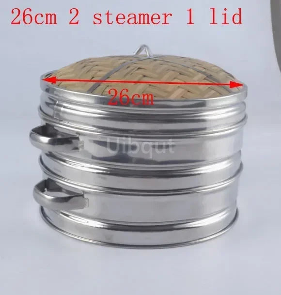 Stainless Steel Cookware Bamboo Steamer Bamboo Steamer Rice