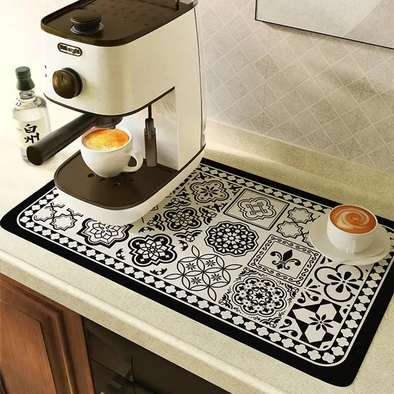 Coffee Machine Drain Pad Super Absorbent Dish Drying