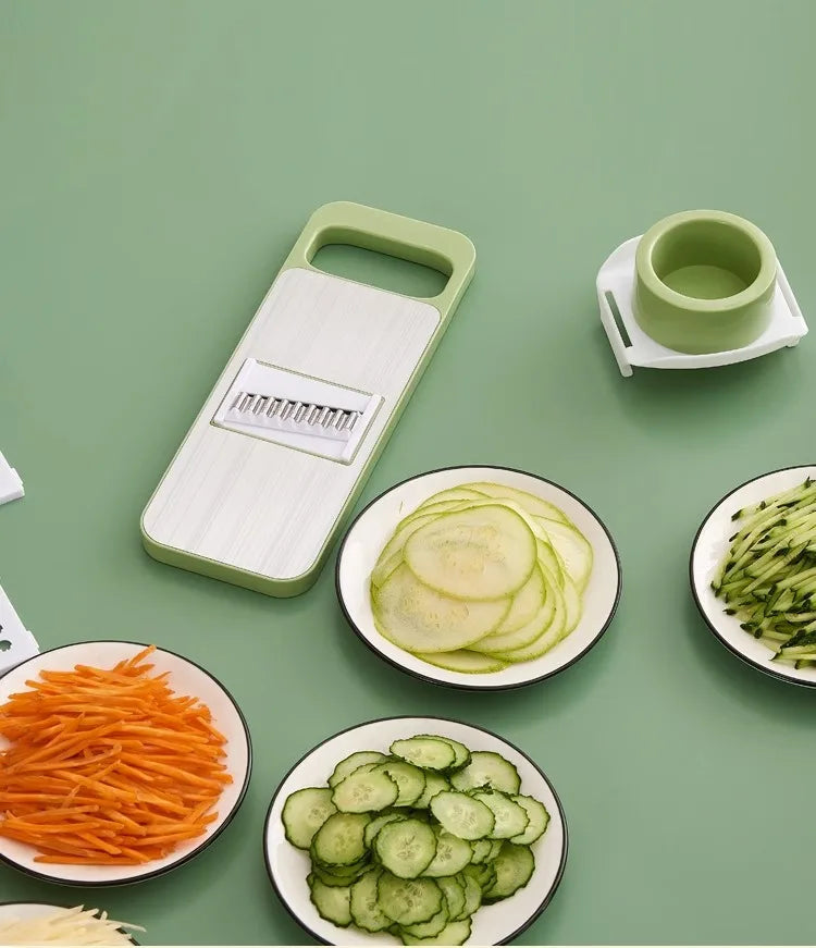 Essentials Multi-Functional Vegetable Cutter Shredder Stainless