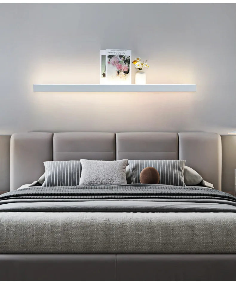 Modern Led Wall Lights Storage Rack Wall Lights