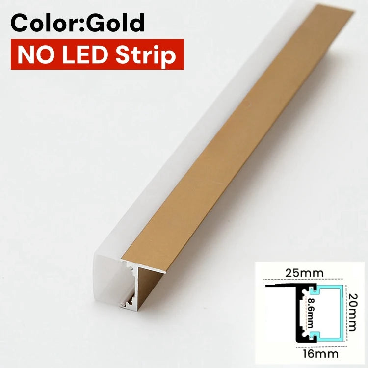 Recessed Splint Led Cabinet Shelf Lamp Aluminum Profile