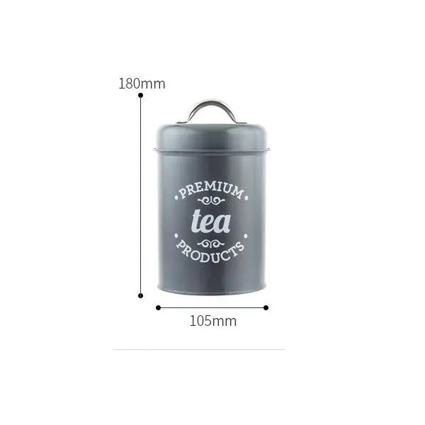 Canisters Coffee Tea Sugar Flour Metal Tin Jars
