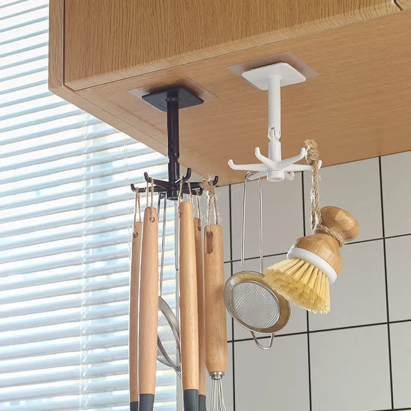 Organizer Swivel Hooks Creative Hooks Hole-Free Explosion