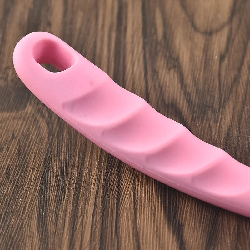 Long Handle Silicone Dishwashing Brush Hangable Pot &