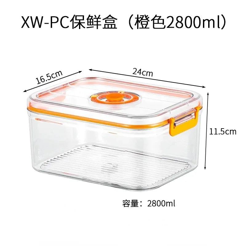 Vacuum Fresh-Keeping Box Refrigerator Sealed Canister