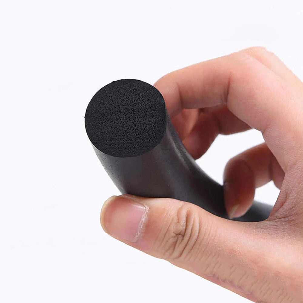 1-20 Meters Black Round Epdm Rubber Strip Foam