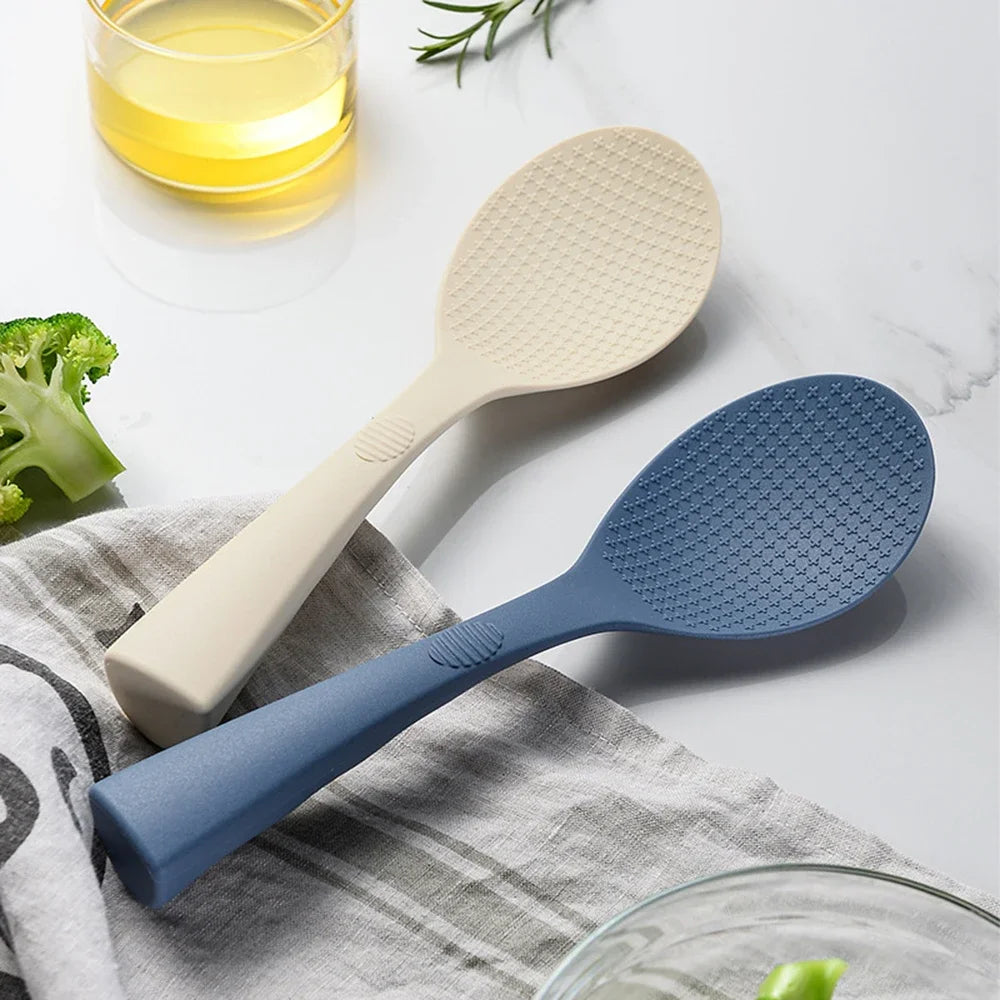 1/2 Silicone Spoon Non-Stick Cooking Spoon Anti-Scalding Pot