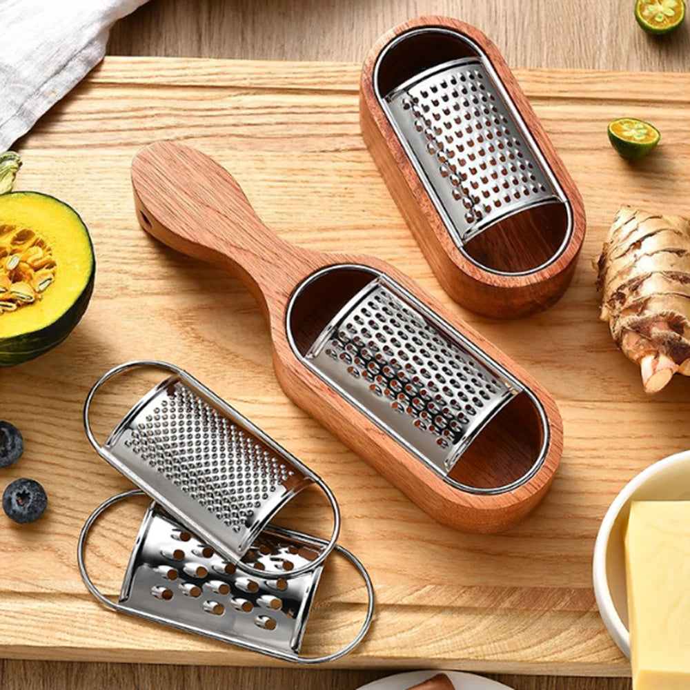 1set Stainless Steel Cheese Grater Slicer Lemon Zester