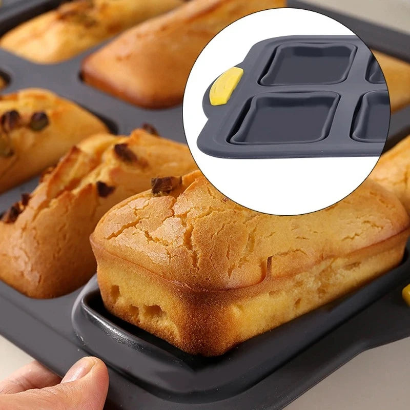 Baking Mold Restaurant Silicone Loaf Pan Heat Reusable