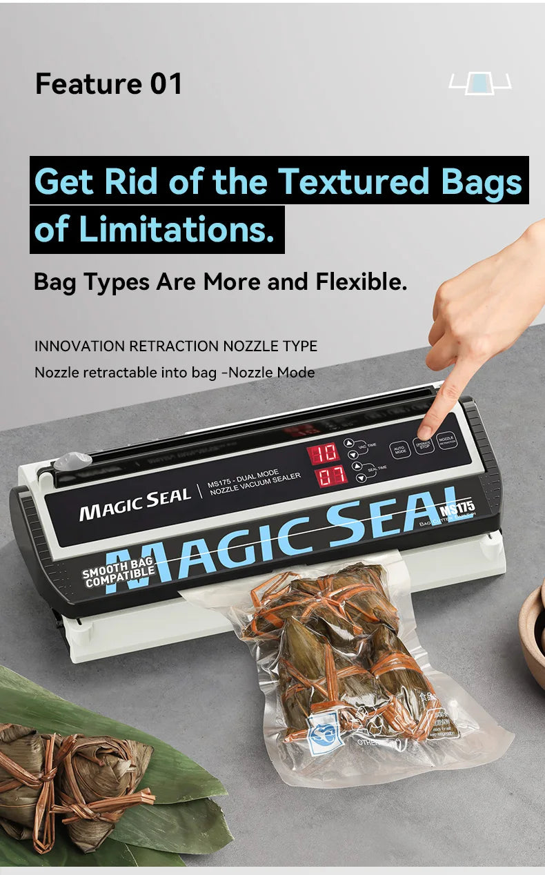 Magic Seal Ms175 Vacuum Sealer Machine Sous Vide