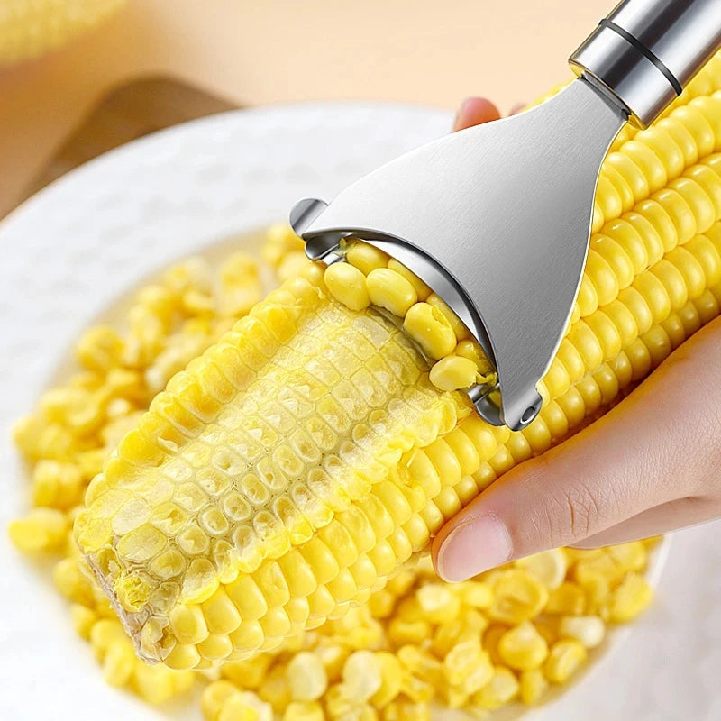 Stainless Steel Corn Stripper Peeler Cob Cutter Thresher