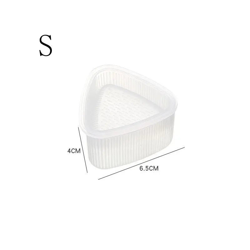 1/2pcs Triangular Plastic Sushi Rice Ball Maker Mould