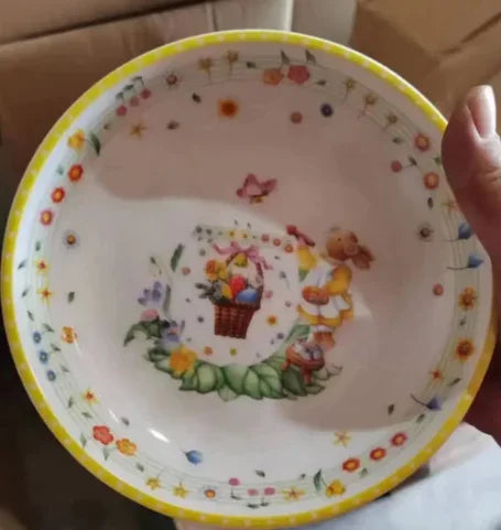 German Weibao Christmas Tableware Flat Plate Round Dinner