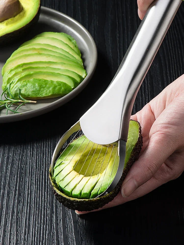 Avocado Knife Stainless Steel Cutter Fruit Cutting Artifact