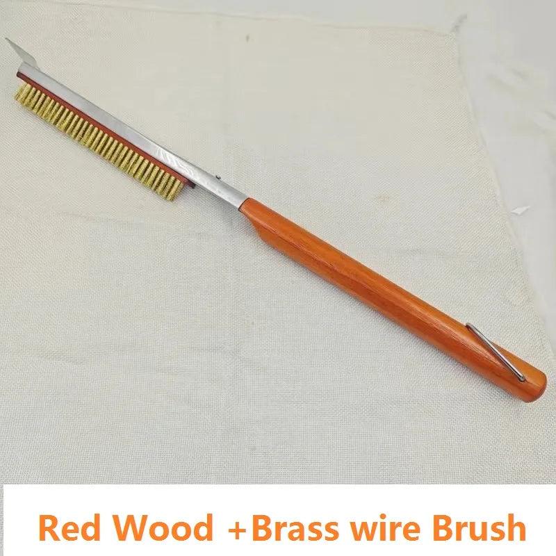 Pizza Oven & Stone Brush Scraper 21in Clean