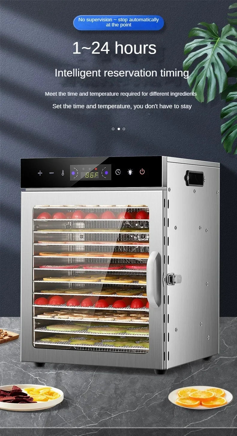 6/8/12/18 Layers Fruit Air Dryer Vegetable Snacks Meat