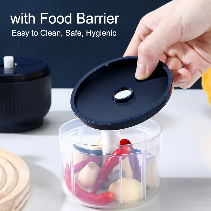 250ml Mini Wireless Usb Rechargeable Electric Vegetable Chopper