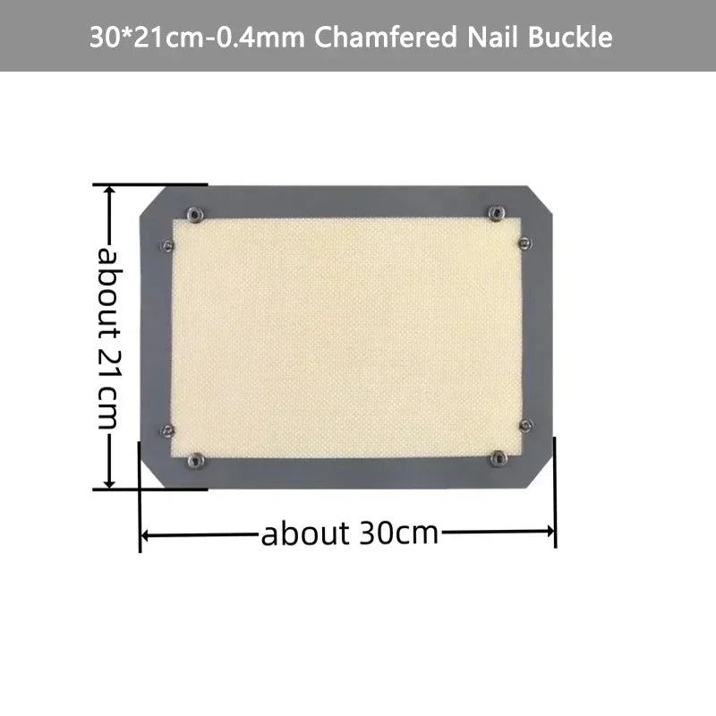 Silicone Baking Mat Button Non-Stick Reusable Heat Resistant
