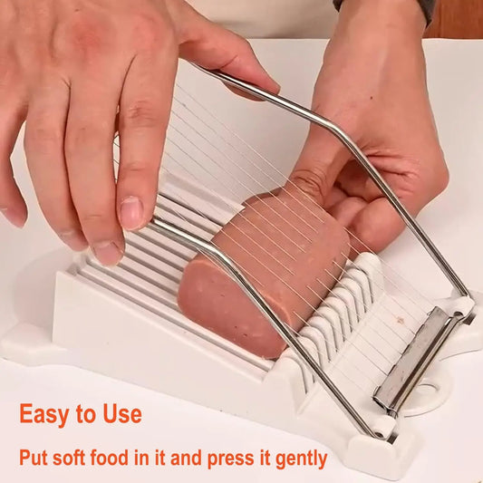 Slicer Multipurpose Luncheon Meat Slicer Stainless Steel Wire