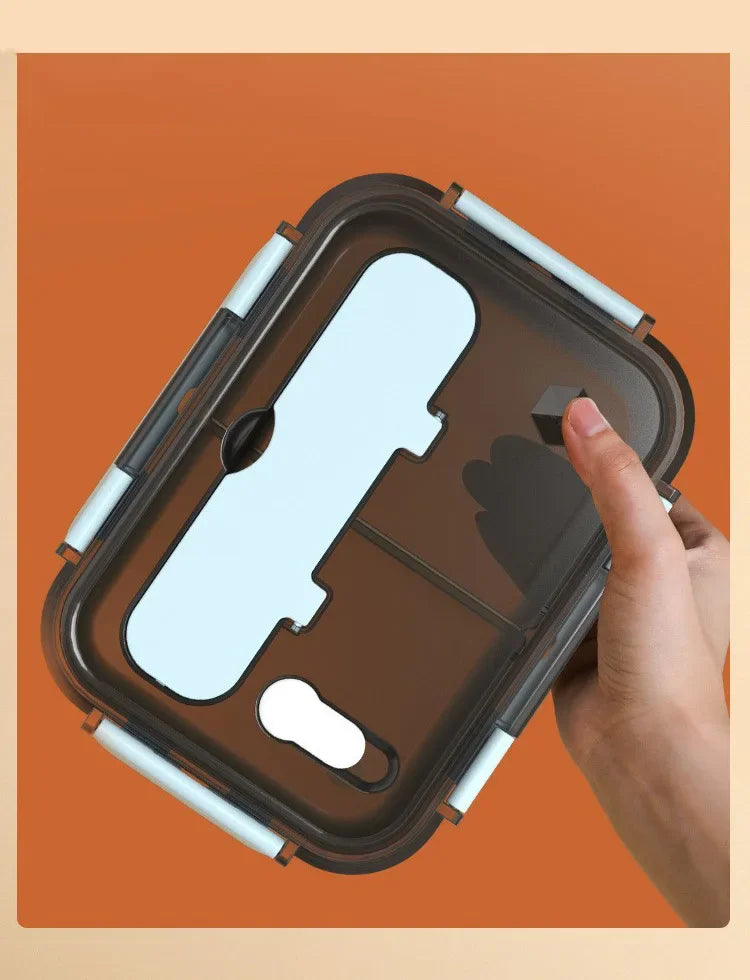 Compartment 1500ml Lunch Box Kids Students Office Bento