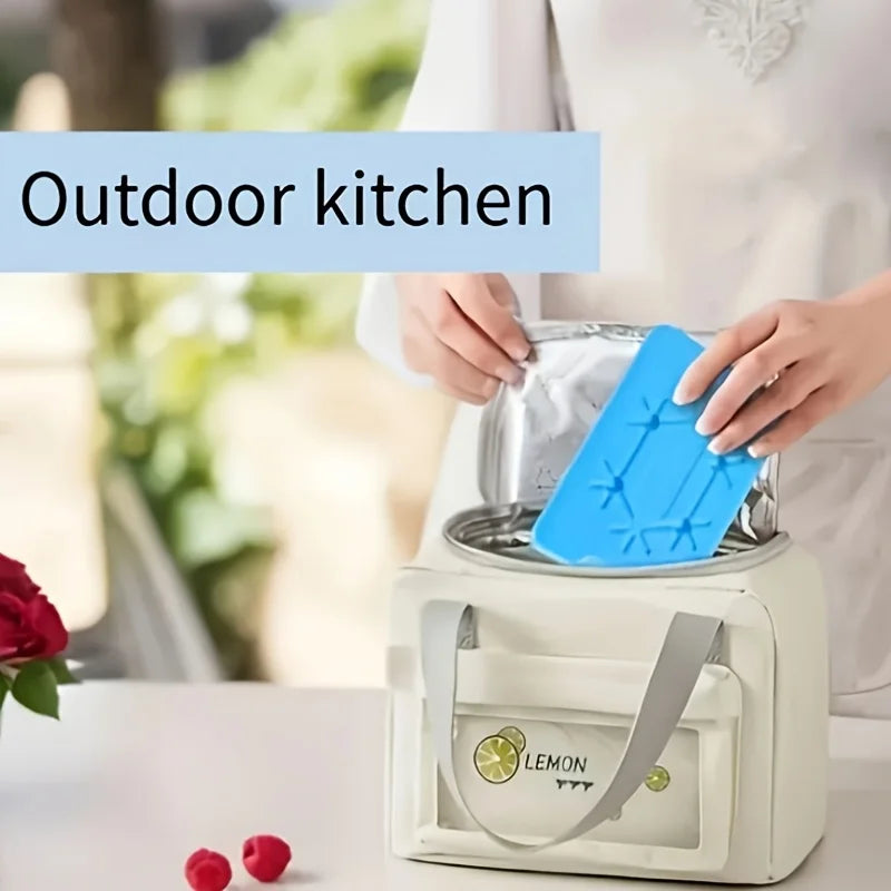 2-10pc Reusable Ice Packs Cooling Pack Long-Lasting Freezer