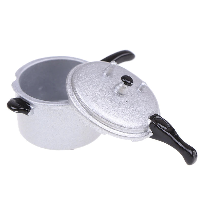 Cooking Utensil Pressure Cooker 12 Scale Dollhouse Miniature
