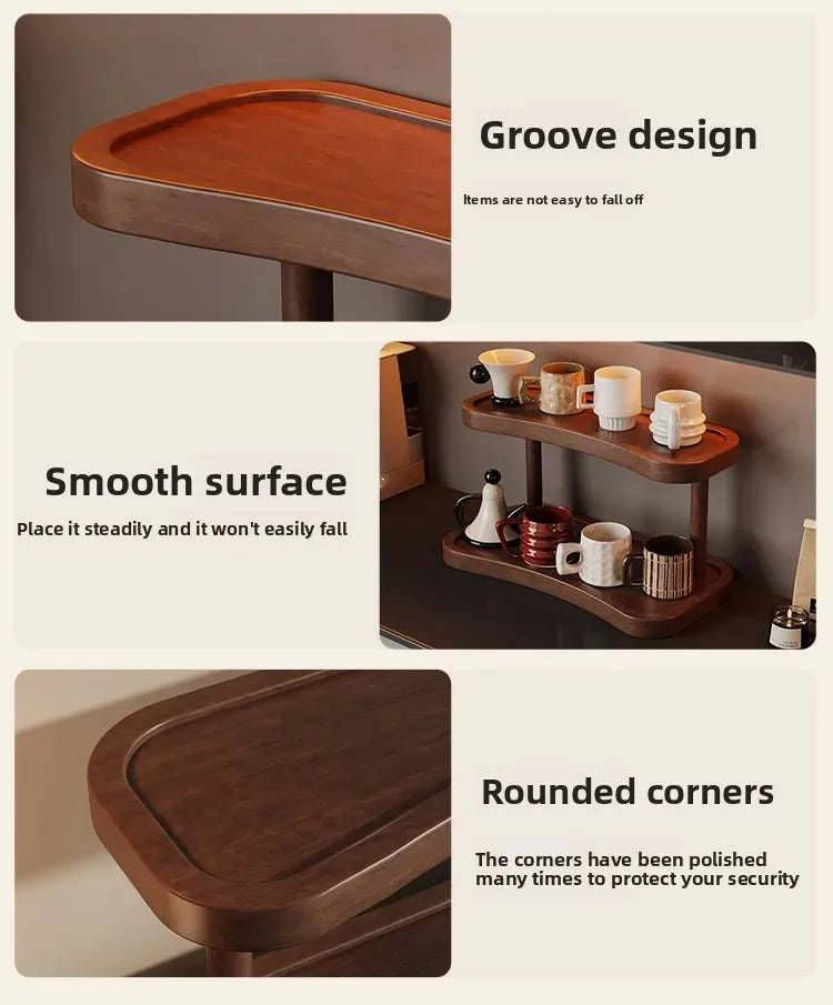 Countertop Water Cup Organizer Cabinet Cup Storage Rack