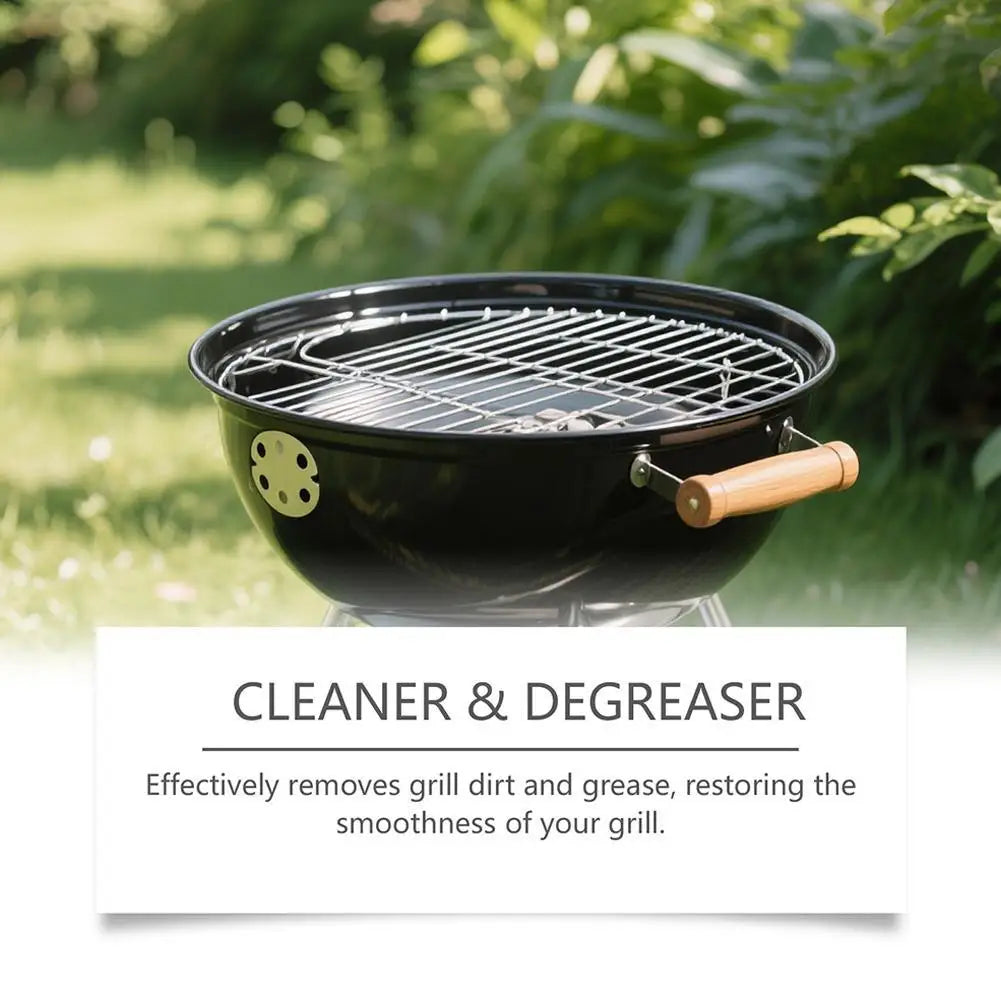 1/2/3pcs Barbecue Grill Cleaner Heavy Duty Grease Degreaser