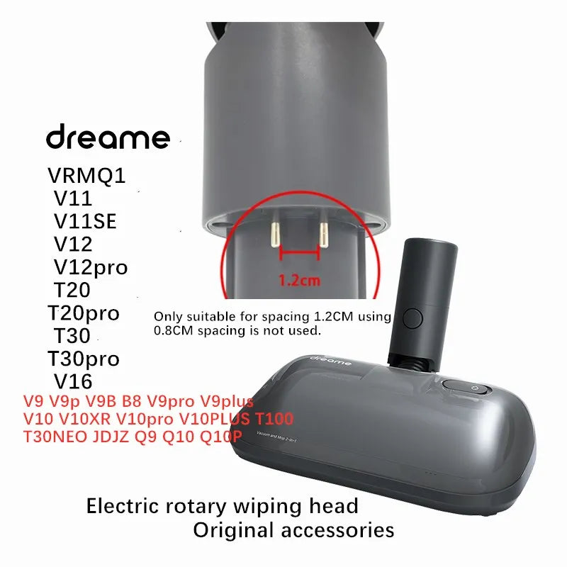Original Rotating Dual-Mopping Brush Head Dreame R10 R20