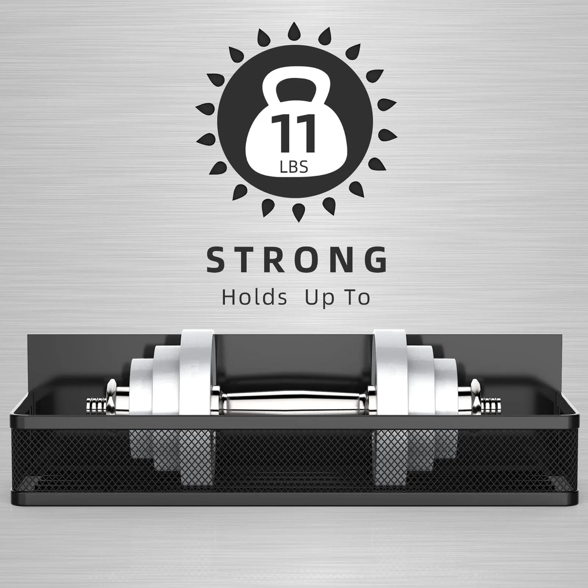 Magnetic Spice Rack Refrigerator Metal Strong Magnet Shelf