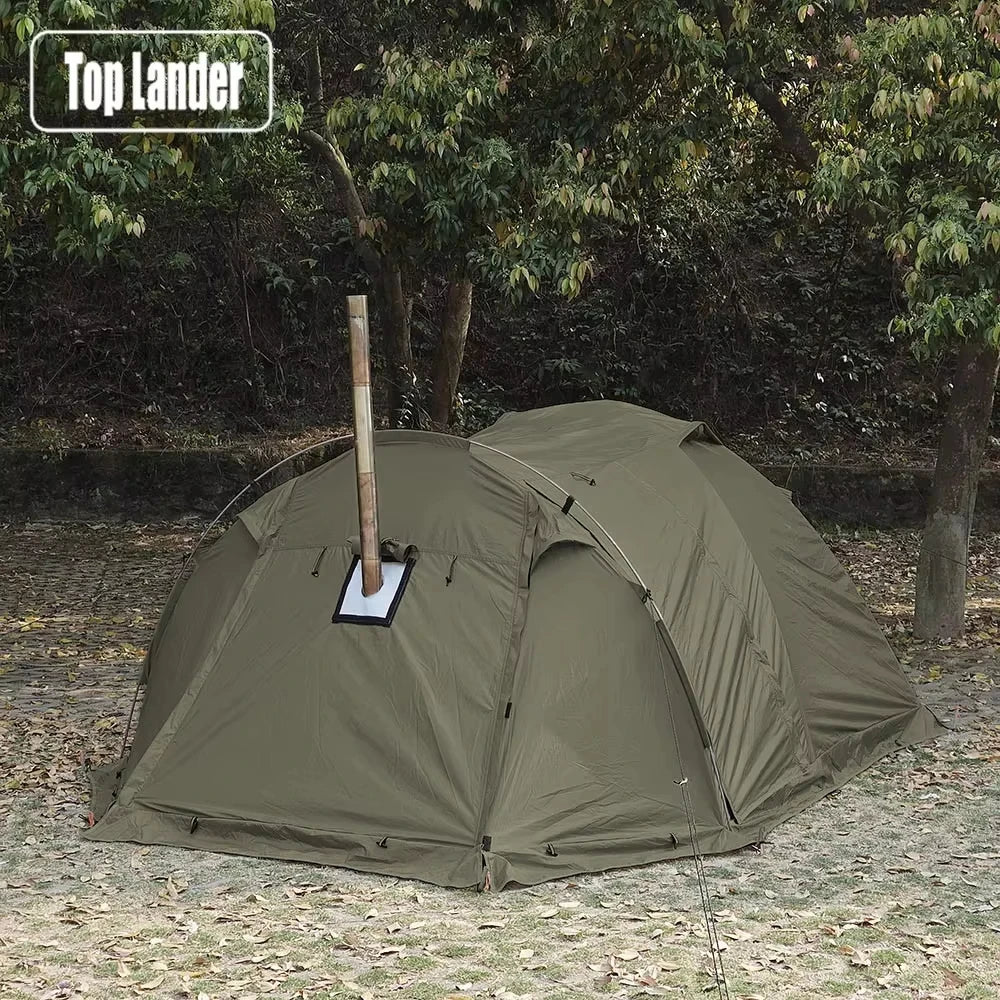 Fireproof Tent Person Waterproof Extend Dome Tent Stove