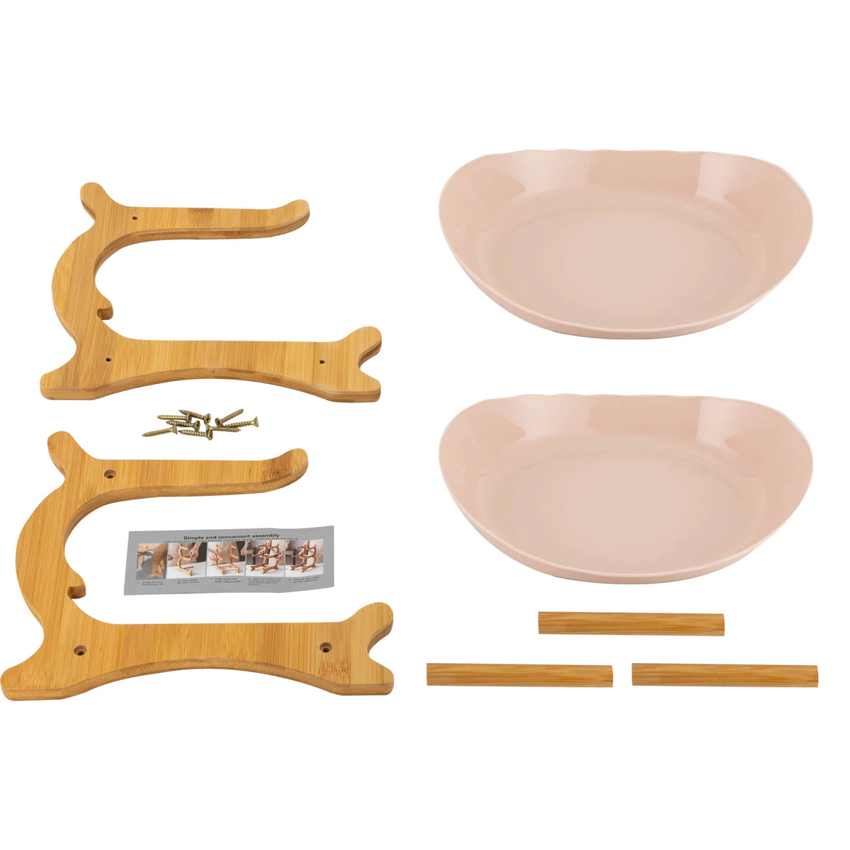 Tier Beige Fruit Bowl Fruit Basket Stand Fruit