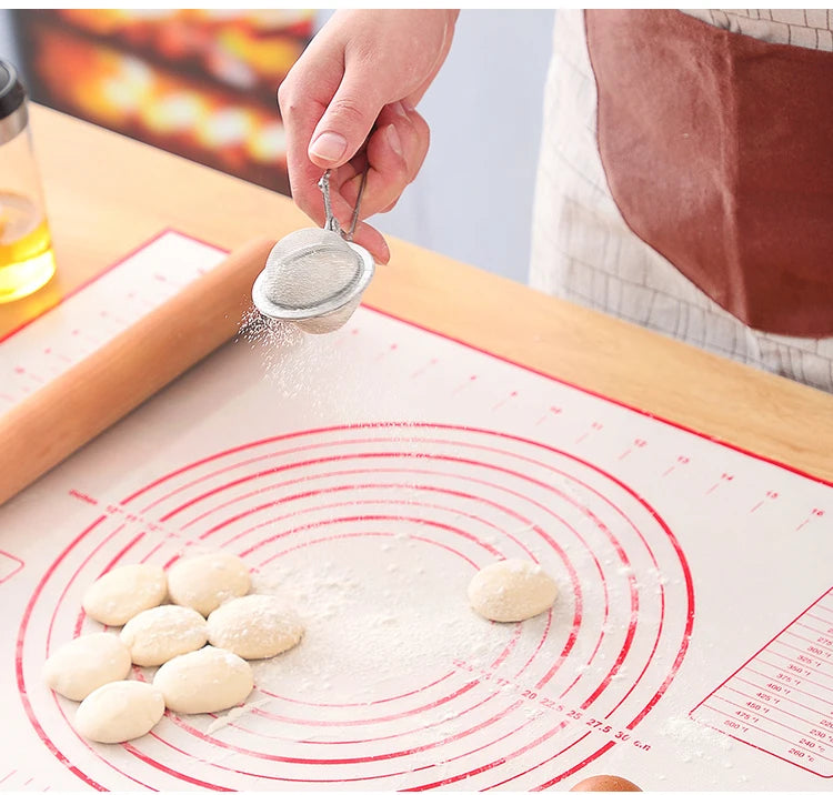 Untior 1pcs Silicone Baking Mat Kneading Pad Dough