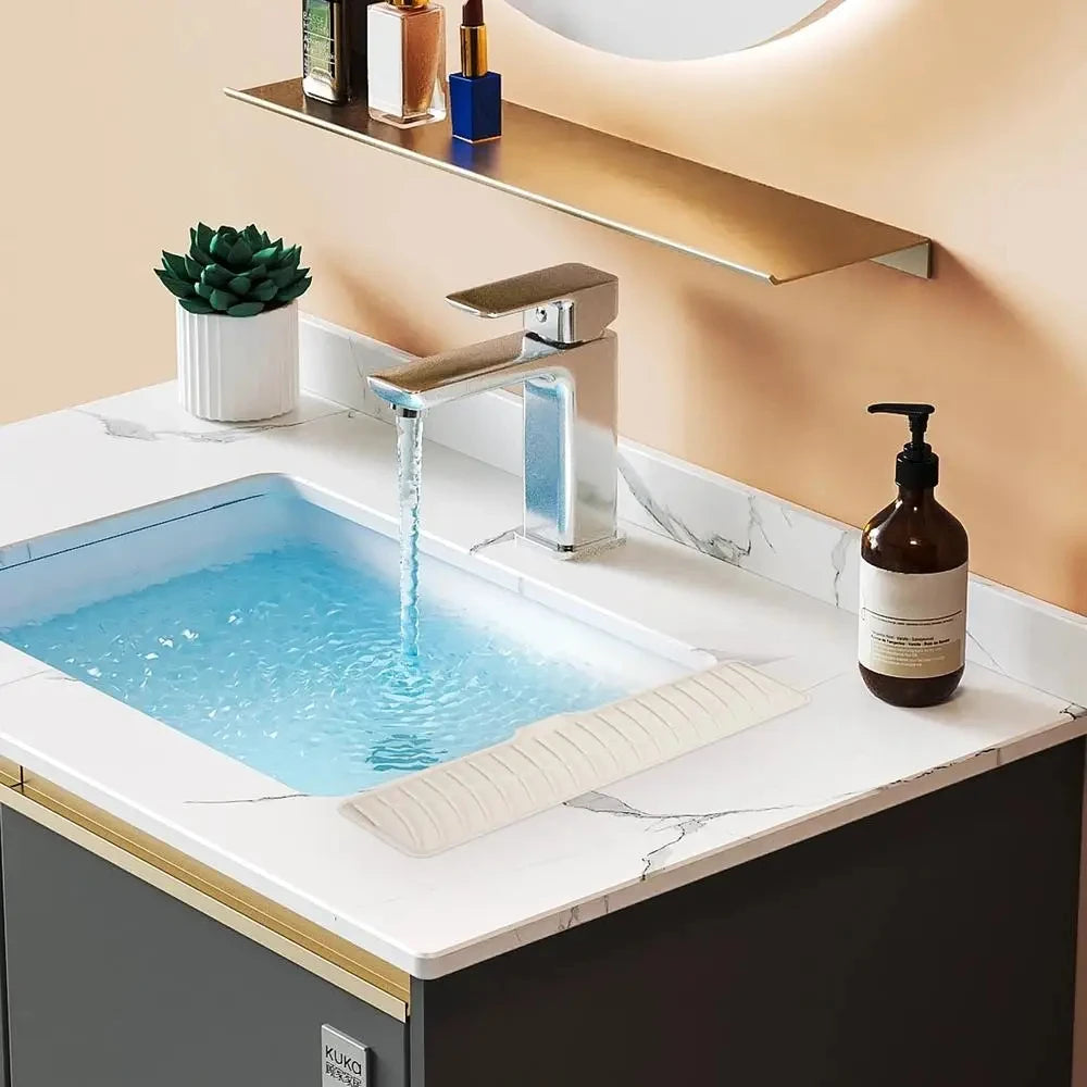 Faucet Silicone Mat Bathroom Anti-Slip Sink Drain Mat