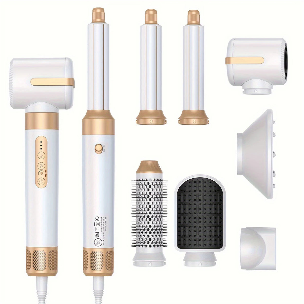 High Speed Hair Dryer Brush In Detachable Hair