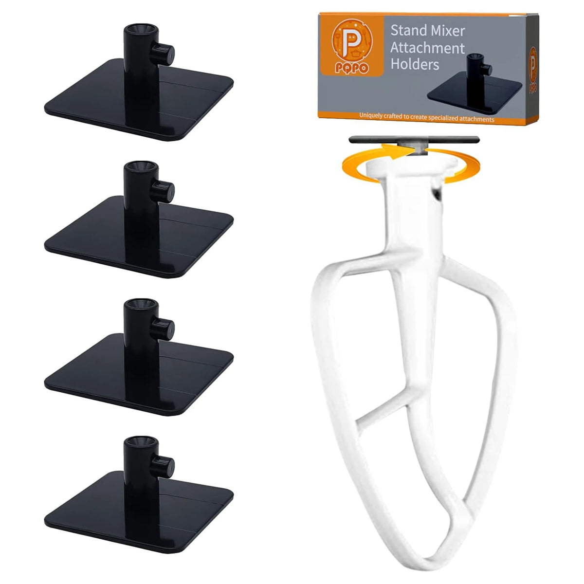 Stand Mixer Attachment Holders Food Mixer Hooks Organizer