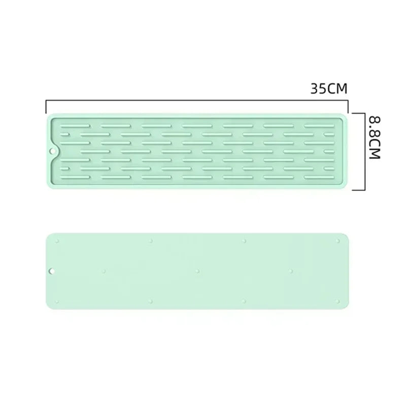Silicone Dish Drying Mat Anti Slip Sink Storage