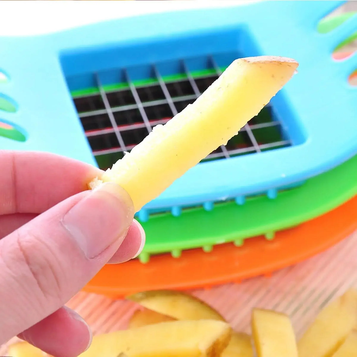 French Fries Maker Potato Cutter Vegetable Potato Slicer