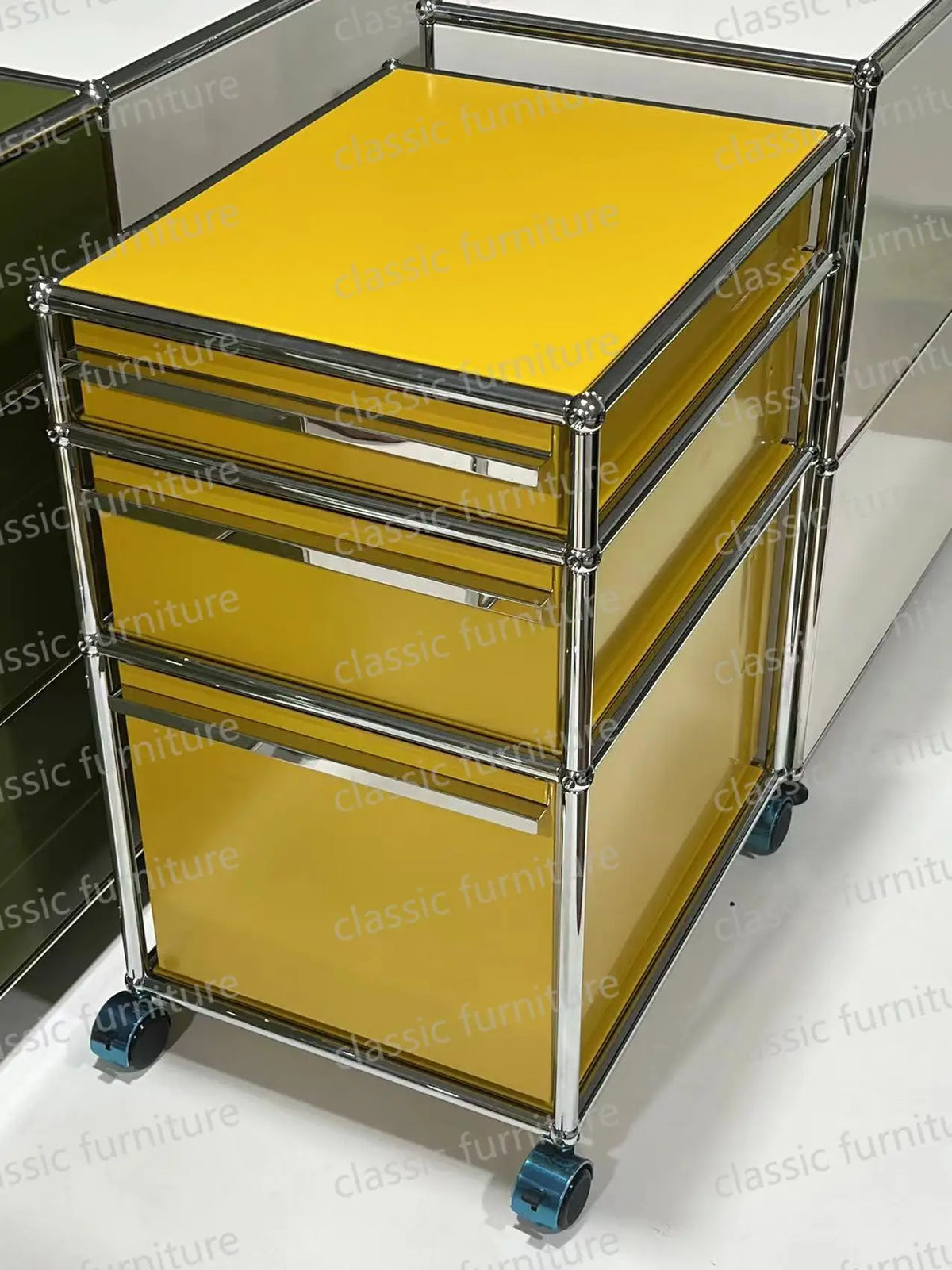 Modular Module Furniture Customized Metal Stainless Steel Cabinet